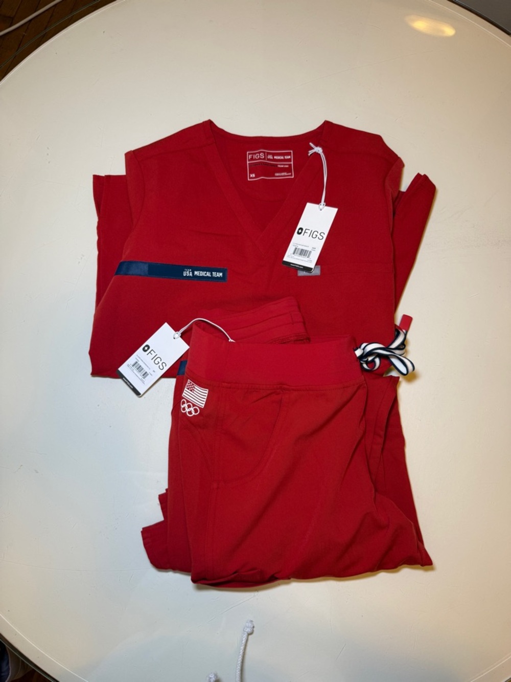 FIGS Team USA Scrub Set